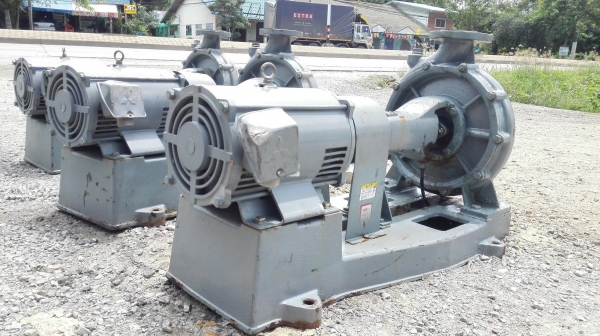 ชุดปั้มน้ำหอยโข่งลงตู้ญี่ปุ่น Made in JAPAN ใบพัดทองเหลือง ขนาด 10 HP ท่อ 3&rdquo;- 2.5&rdquo; ไฟ 200V 3 สาย ของสดนอกลงตู้ไม่เคยใช้ในไทย