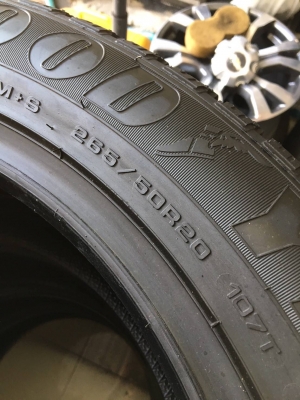 ขายยางถอดป้ายแดง GOODYEAR EFFICIENTGRIP 265/50R20 ปี19 - เส้นสีตุ่มครบ สภาพเหมือนใหม่ - ราคาชุดละ 18 ขายยางถอดป้ายแดง GOODYEAR EFFICIENTGRIP 265/50R20 ปี19 - เส้นสีตุ่มครบ สภาพเหมือนใหม่ - ราคาชุดละ 18