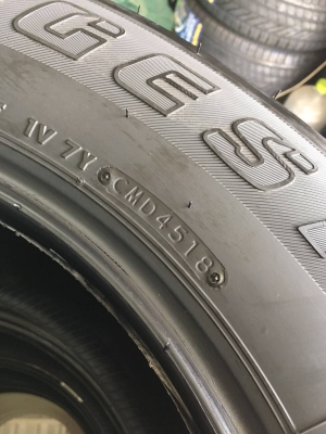 ขายยางมือสอง BRIDGESTONE DUELER 684II 265/65R17 ปลายปี18 - ราคาชุดละ 10,500 บาท ขายยางมือสอง BRIDGESTONE DUELER 684II 265/65R17 ปลายปี18 - ราคาชุดละ 10,500 บาท