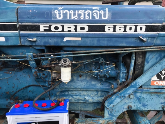 รถไถฟอร์ด 6600 เครื่อง t3 มีทะเบียน ยางดี 4 เส้น ระบบไฮโดรลิคใช้งานได้ดี