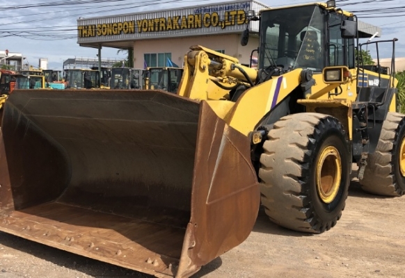 ขายรถตักล้อยาง KOMATSU WA480-6 นำเข้าเองจากญี่ปุ่น สภาพสวยพร้อมใช้ มีVDOการทำงานครับ
