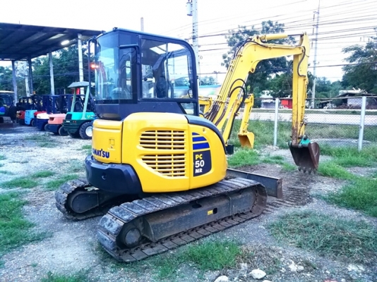 แบคโฮ 5 ตัน  KOMATSU PC50MR-2 เก่าญี่ปุ่นแท้ๆ