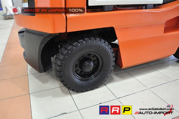 ขายรถโฟล์คลิฟท์มือสอง TOYOTA รุ่น 4FGL14-42943 นำเข้าจากประเทศญี่ปุ่น 100\% ไม่เคยใช้งานในไทย