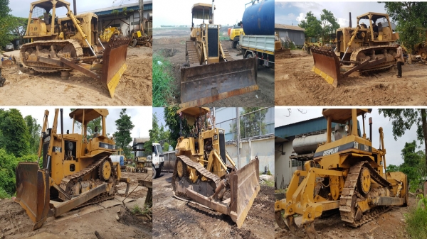 Caterpillar D4/D5/D6/D7 ขาย/ ให้เช่า/ เครื่องจักรกลหนัก หลายขนาด ภาคตะวันออก ทักมาเลยครับพร้อมให้บริการ
