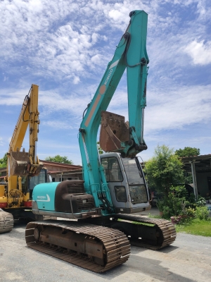 KOBELCO SK120-3 มาร์คไฟ้ ซุปเปอร์ อาร์มพิเศษ นำเข้าจากญี่ปุ่นโดยตรง โทร.090-986-2521 อ๊อบ