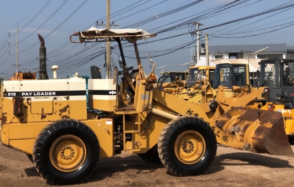 ขายรถตักล้อยาง KOMATSU 510 แขนยาวพิเศษ กรองเดี่ยว นำเข้าเองจากญี่ปุ่น สภาพสวยพร้อม มีVDOการทำงานครับ