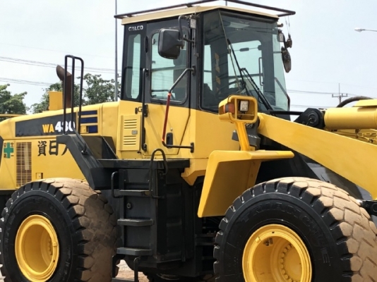 ขายรถตักล้อยาง KOMATSU WA430-5 นำเข้าเองจากญี่ปุ่น สภาพสวยพร้อมใช้งาน มีVDOการทำงานครับ