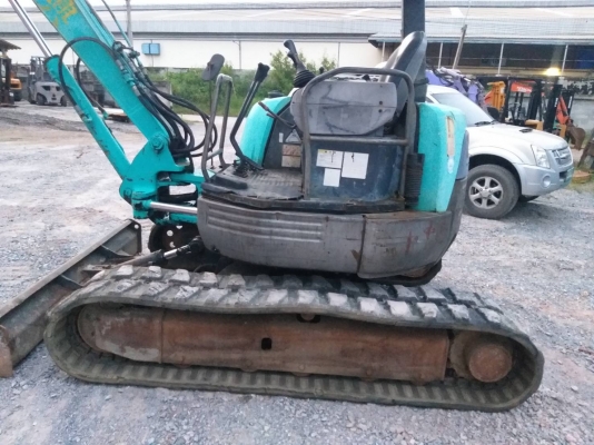 ขายรถแมคโค KOBELCO SK40SR แทรคยาง คอนโทรลสั้น ปั้มนิ้ว มีไปบ์ปิ้ง ติอต่อ 063-5628992