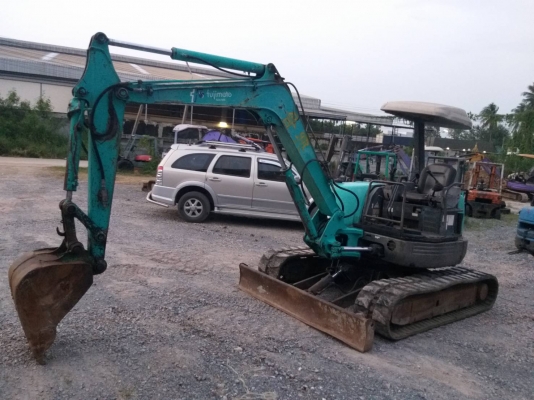 ขายรถแมคโค KOBELCO SK40SR แทรคยาง คอนโทรลสั้น ปั้มนิ้ว มีไปบ์ปิ้ง ติอต่อ 063-5628992