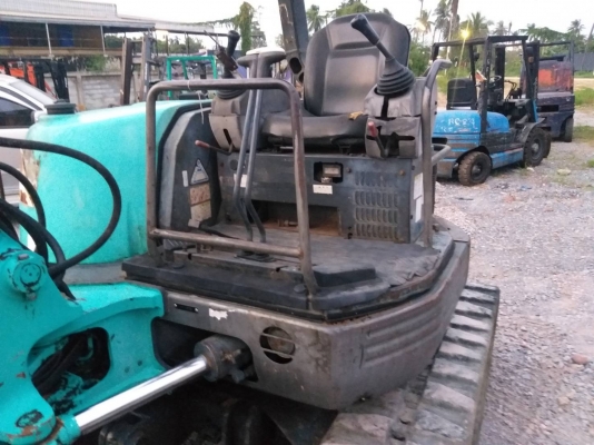 ขายรถแมคโค KOBELCO SK40SR แทรคยาง คอนโทรลสั้น ปั้มนิ้ว มีไปบ์ปิ้ง ติอต่อ 063-5628992