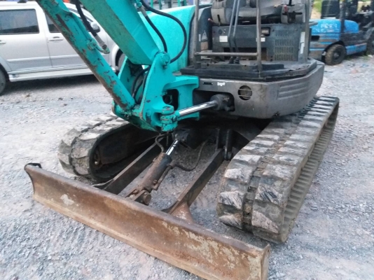 ขายรถแมคโค KOBELCO SK40SR แทรคยาง คอนโทรลสั้น ปั้มนิ้ว มีไปบ์ปิ้ง ติอต่อ 063-5628992