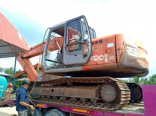 มาใหม่จ้า..HITACHI EX120-5. เก่านอกแท้  เดิมๆๆ  ปลายยาวพิเศษ  เครื่องปั๊มแห้ง  สวย  พร้อมใช้  โทร 089-3818694  จ๊อย