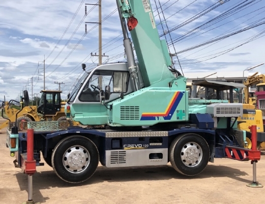 ขายรถเครน TADANO GR120N-1 (ขนาด 12 ตัน) ปี 2002 นำเข้าเองจากญี่ปุ่น สภาพสวยพร้อมใช้งาน มีVDOการทำงาน