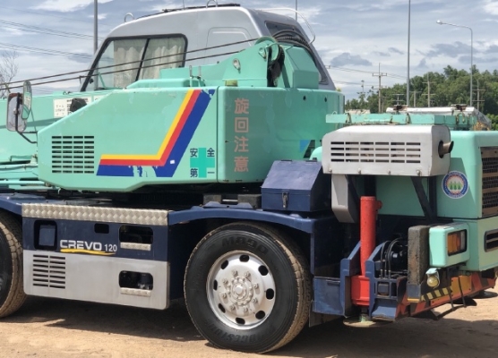 ขายรถเครน TADANO GR120N-1 (ขนาด 12 ตัน) ปี 2002 นำเข้าเองจากญี่ปุ่น สภาพสวยพร้อมใช้งาน มีVDOการทำงาน