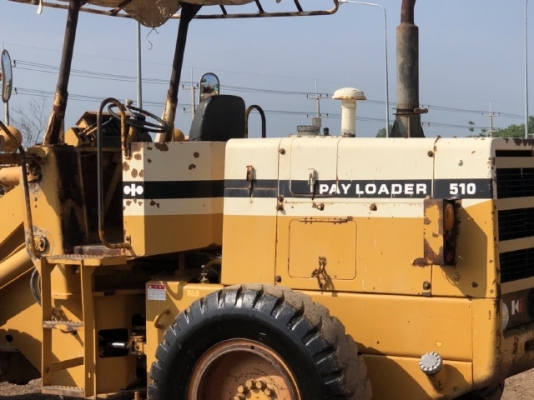 ขายรถตักล้อยาง KOMATSU 510 แขนยาวพิเศษ กรองเดี่ยว นำเข้าเองจากญี่ปุ่น สภาพสวยพร้อม มีVDOการทำงานครับ