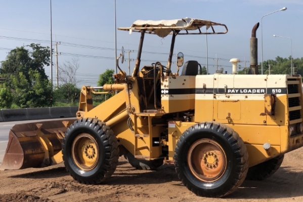 ขายรถตักล้อยาง KOMATSU 510 แขนยาวพิเศษ กรองเดี่ยว นำเข้าเองจากญี่ปุ่น สภาพสวยพร้อม มีVDOการทำงานครับ