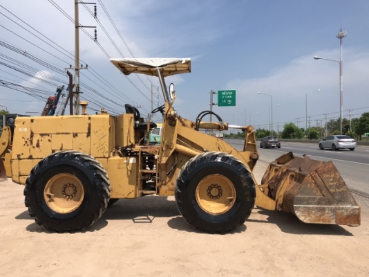 ขายรถตักล้อยาง KOMATSU 515 นำเข้าเองจากญี่ปุ่น สภาพสวยพร้อมใช้ มีVDOการทำงานครับ