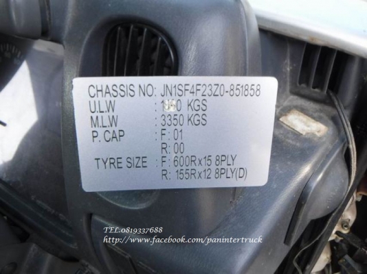 SALE*FROM JAPAN สินค้าเก่านอก ขายถูกด่วนๆหัวเก๋งรถบรรทุก 4ล้อใหญ่ ,6ล้อเล็ก /CABIN NISSAN CABSTAR ตาหวาน