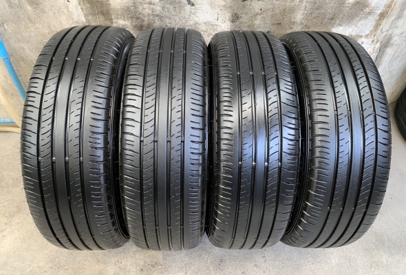 ล้อแม็ก 5รู114 Toyota CHR ขอบ 17 รุ่นใหม่ล่าสุด สีดำปัดเงา พร้อมยาง 215-60-17 Dunlop ปี 18 สภาพสวย