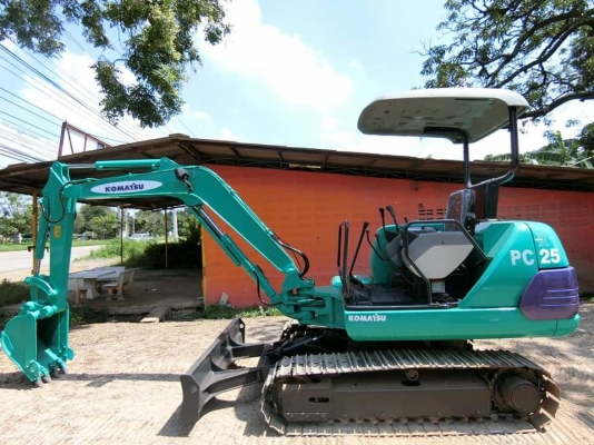 ขายรถขุดแบคโฮ KOMATSU PC25-7 ขนาดPc25 รถเก่านอกแท้100\% คอลโทนสั้น เครื่องแน่น ระบบไว รถพร้อมใช้งาน เอกสารใบอินวอยครบ          ????ราคา 350,000 ต่อรองได้???? ☎ติดต่อ 096-3268553 (สถิตย์พันธ์) ????ID LINE 0963268553 ร้านรุ่งเจริญแทรกเตอร์ อำเภอพระพุทธบาท จั
