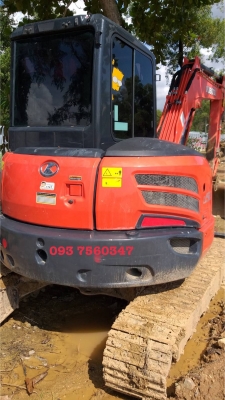 ขายดาวน์ 2 คัน = 550,000 บาท รถแบคโฮ KUBOTA รุ่น U55-6