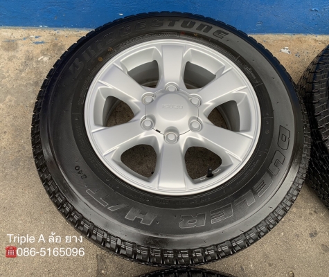ล้อแม็กป้ายแดง ISUZU D-MAX Blue Power ขอบ 16 พร้อมยางป้ายแดง 205R16 Bridgestone ปี 19 สวยกริ๊บๆ ล้อแม็กป้ายแดง ISUZU D-MAX Blue Power ขอบ 16 พร้อมยางป้ายแดง 205R16 Bridgestone ปี 19 สวยกริ๊บๆ