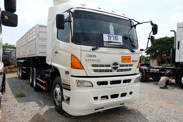ขาย HINO MEGA FM1A 344 แรงม้า ปี 53 พร้อมหางเซมิดั้มสามมิตรปี 56 รถสวยพร้อมใช้งาน เอกสารพร้อมโอน พร้