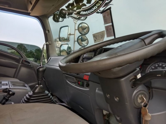 ISUZU deca 360 แรง ปี 56 หัวลากพร้อมหางพื้นเรียบสามเพลา ทะเบียนพร้อม