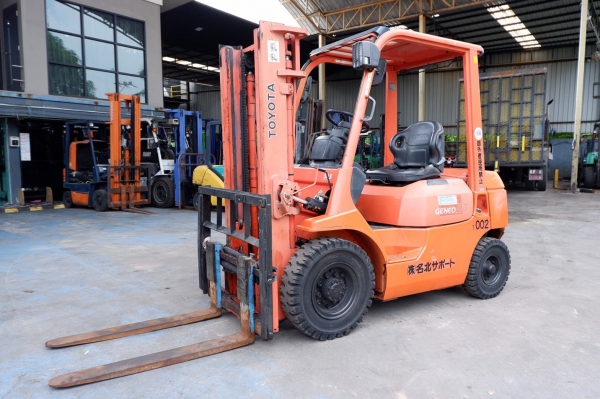 ขายรถฟอร์คลิฟท์เก่านอกนำเข้าจากญี่ปุ่น Toyota 7FD20 ขายรถฟอร์คลิฟท์เก่านอกนำเข้าจากญี่ปุ่น Toyota 7FD20