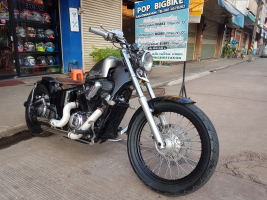 ขาย HONDA STEED400 แต่งBOBBER สวยๆ ท่อแต่ง แฮนด์แต่ง ถังแต่งทรงSPORTSTER โครเมี่ยมเงา อินวอยส์ สรรพส ขาย HONDA STEED400 แต่งBOBBER สวยๆ ท่อแต่ง แฮนด์แต่ง ถังแต่งทรงSPORTSTER โครเมี่ยมเงา อินวอยส์ สรรพส