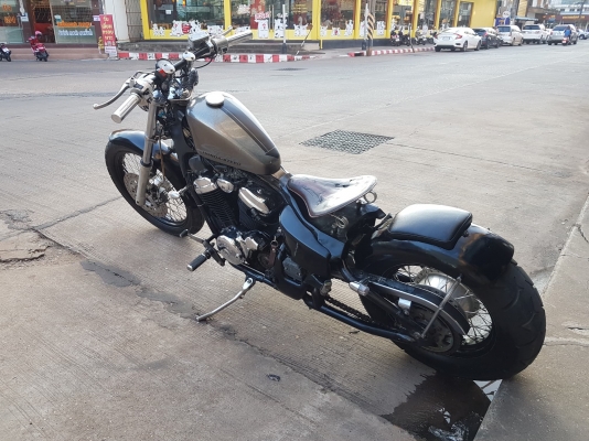 ขาย HONDA STEED400 แต่งBOBBER สวยๆ ท่อแต่ง แฮนด์แต่ง ถังแต่งทรงSPORTSTER โครเมี่ยมเงา อินวอยส์ สรรพส