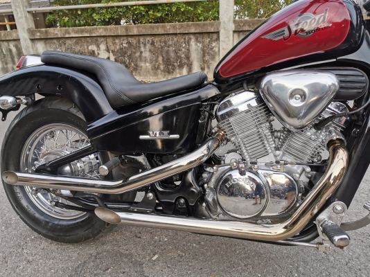 ขาย HONDA STEED400 เดิมๆ แต่งสวยๆ ใสๆ ท่อแต่ง แฮนด์แต่งโครเมี่ยมเงา อินวอยส์ สรรพสามิตร ราคา 58500 บ