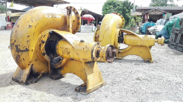 หัวปั้มน้ำหอยโข่งญี่ปุ่น TORISHIMA PUMP JAPAN ขนาดท่อ 12&rdquo;- 12&rdquo; H 60 FT ใช้กับมอเตอร์ 100 HP