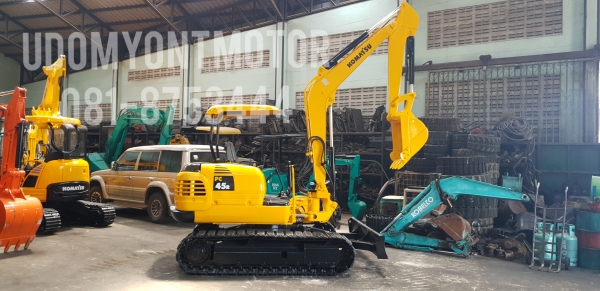 ขาย รถขุด KOMATSU รุ่น PC45R-8- มือสองญี่ปุ่น  แทรกเหล็ก  สลัก บูทเอวแน่น 100\% สวยพร้อมใช้งาน มือถือ 0818753444