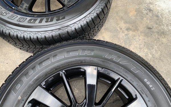ล้อแม็กป้ายแดง Mitsu All New Pajero Sport Elite Edition ขอบ 18 พร้อมยางป้ายแดง 265-60-18 Bridgestone ปี 19 สวยกริ๊บๆ