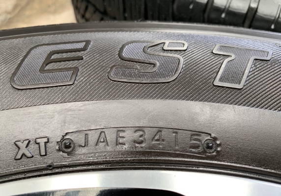 ล้อแม็ก Mitsu All New Pajero Sport ตัวท๊อป ขอบ 18 พร้อมยาง 265-60-18 Bridgestone ปลายปี 15 สภาพดี ดอกยางหนาปึก