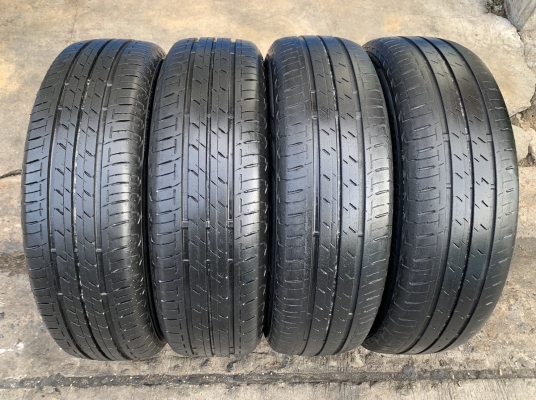 ล้อแม็ก 4รู100 Mitsu Mirage ขอบ 14 แถมยาง 165-65-14 Bridgestone ปี 15