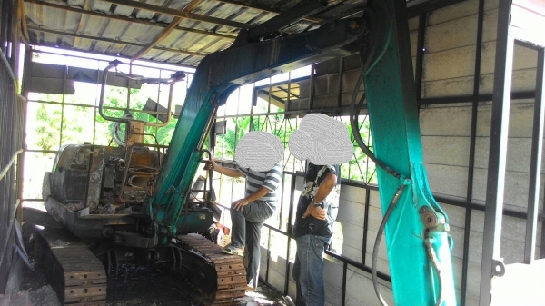 รถขุด KOMATSU PC20-7 มีเอกสารอินวอยล์