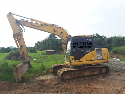 ขาย!! &gt;&gt;&gt; Komatsu Pc130 รุ่น7K พร้อมลุยงาน ซื้อเก่านอกมาใช้งาน &lt;&lt;&lt; เบอร์ติดต่อ 098-7155789 086-4631102