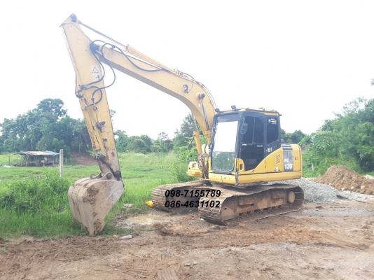 ขาย!! &gt;&gt;&gt; Komatsu Pc130 รุ่น7K พร้อมลุยงาน ซื้อเก่านอกมาใช้งาน &lt;&lt;&lt; เบอร์ติดต่อ 098-7155789 086-4631102