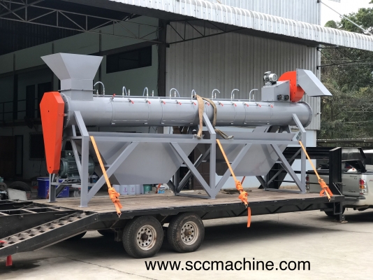 เครื่องปอกฉลากขวดน้ำพลาสติก