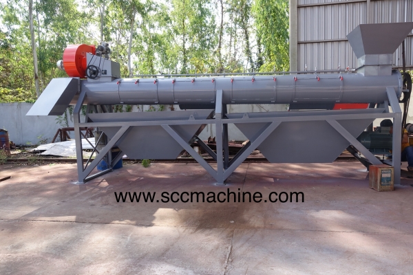 เครื่องปอกฉลากขวดน้ำพลาสติก