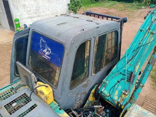 มีVDOขายKOBELCO SK120-/// ช่วงล่างใหม่ทั้งหมดแอร์เย็นเครื่องฟิตมาใหม่ราคา 350,000