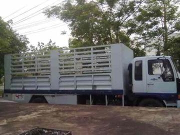 ขายหกล้อ Hino 3H เครื่อง 195 แรง กระบะคาร์โก้ยาว 6.50 เมตร เปิดข้างได้ ยาง 9.00 ทะเบียน ม.79