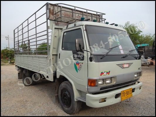 ขายด่วน รถบรรทุก 6 ล้อ HINO FB2W 120 แรง (ซุบเปอร์เสี่ยรถห้าง) กระบะคอกสูง สภาพสวยพร้อมใช้ ราคาสุดคุ้ม