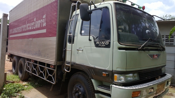 (เหลือ1คัน)HINO FL3H 195แรง สิบล้อเพลาเดียวตู้เย็น (เหลือ1คัน)HINO FL3H 195แรง สิบล้อเพลาเดียวตู้เย็น