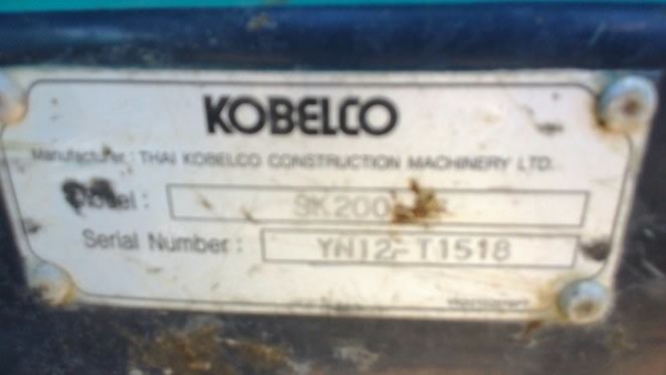 รถแบคโฮ KOBELCO YN-12 รถทำงาน 2,600 ซม. สนใจติดต่อ 081 - 6079515 รถแบคโฮ KOBELCO YN-12 รถทำงาน 2,600 ซม. สนใจติดต่อ 081 - 6079515