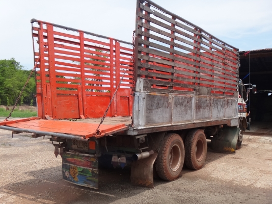 ขายด่วน  รถสิบล้อเพลาเดียว  HINO  FL 18  กระบะไม้  พร้อมใช้งาน