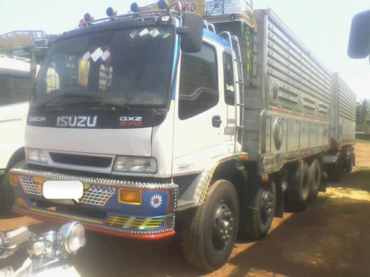 ขายรถ 22 ล้อดัมพ์พ่วงแม่ 12 ล้อ-ลูก 2 คาน ISUZU DECA 270 ปี 2543 ลูก 2 คานอลูมิเนียม ราคา 2400000 ต่อรองได้