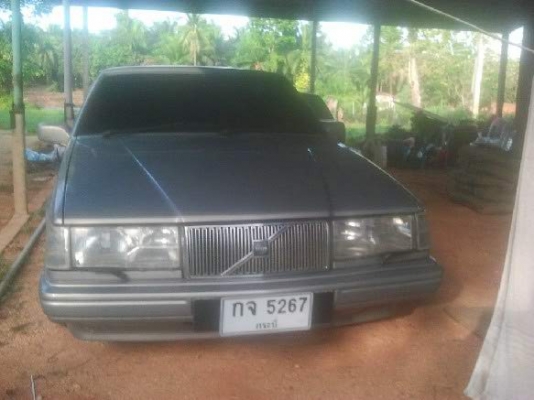 ขายรถเก๋ง VOLVO 940 ตัวท๊อปสุดท้าย ถุงลม เบรคABS เครื่อง 1J ยังไม่ได้ติดแก็ส เกียร์ออโต้ ราคา 140000 จัดไฟแนนซ์ได้ 160000
